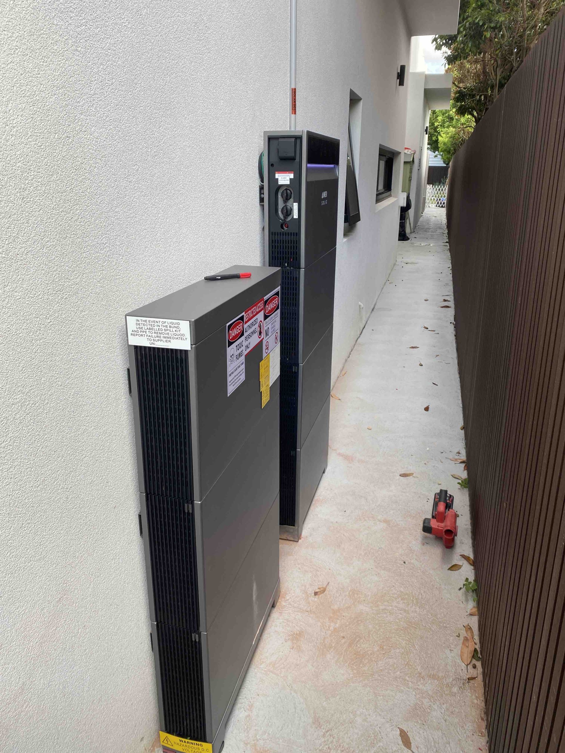 Residential solar Battery installation completed in Sydney with AI-powered energy optimization